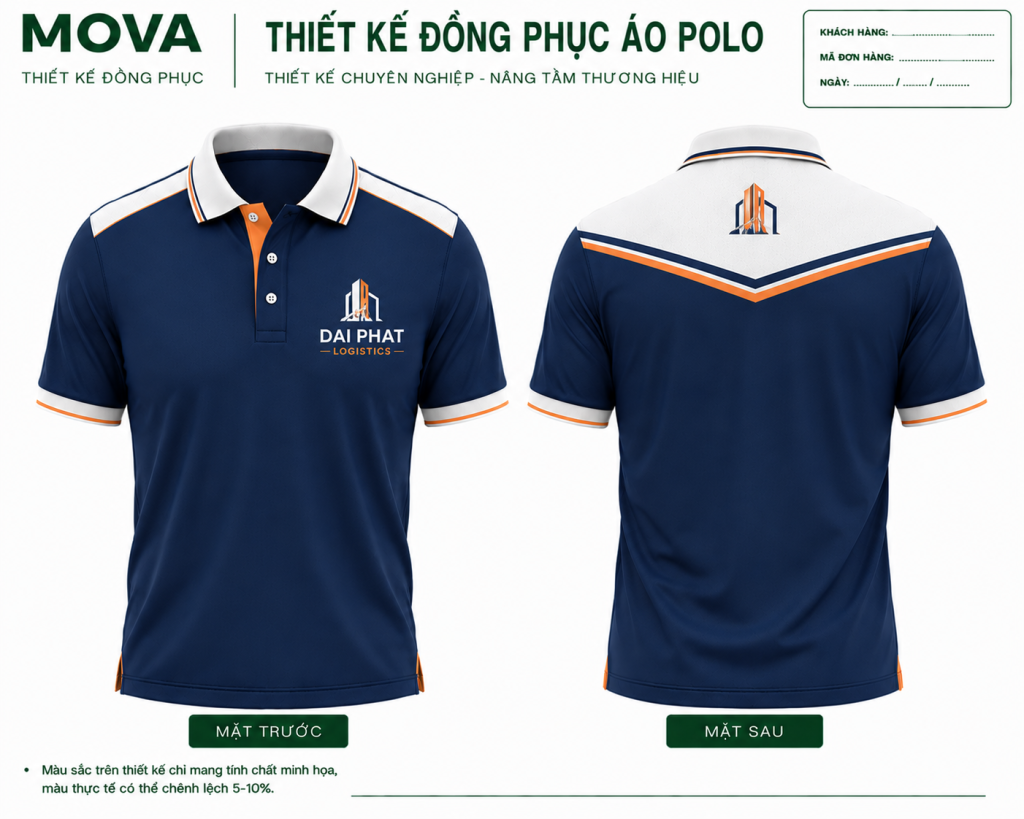 Áo Polo Đồng Phục ĐẠI PHÁT LOGISTICS