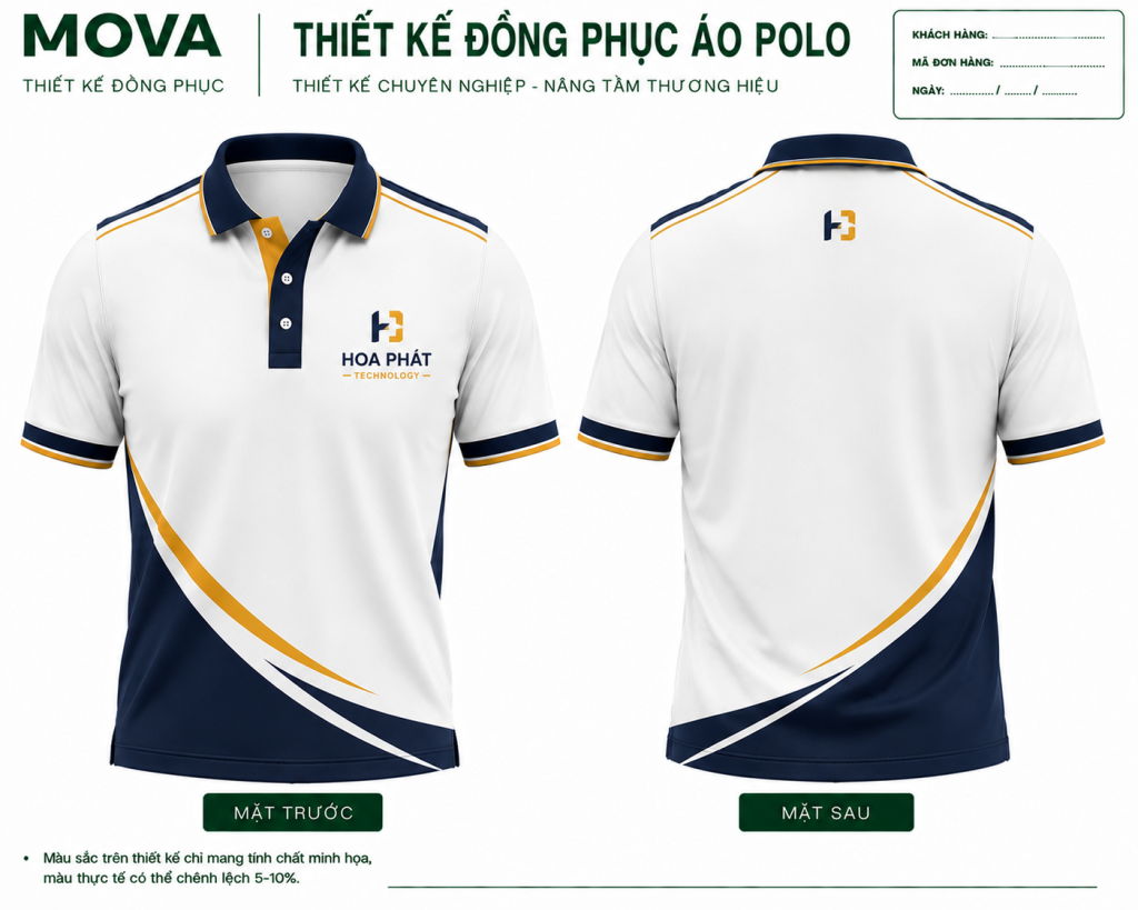 Áo Polo Đồng Phục HOA PHÁT TECHNOLOGY