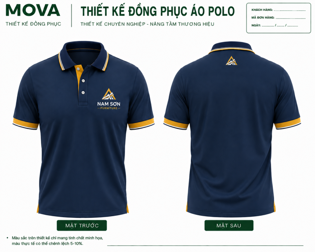Áo Polo Đồng Phục NAM SƠN FURNITURE