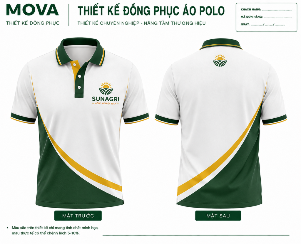 Áo Polo Đồng Phục SUNAGRI
