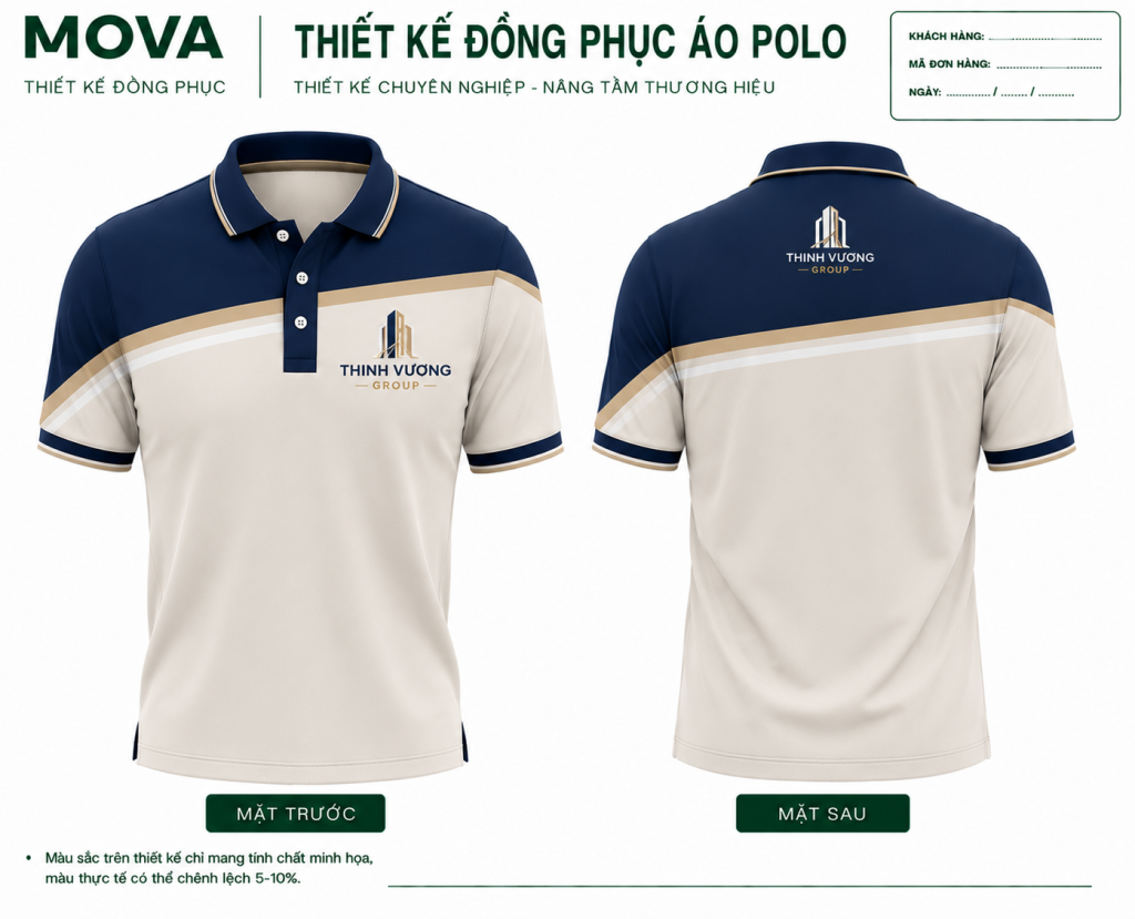 Áo Polo Đồng Phục THỊNH VƯỢNG GROUP