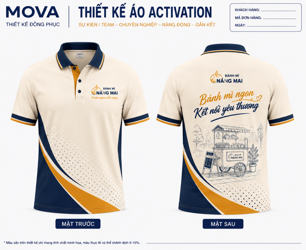 Áo Activation Bánh Mì Nắng Mai