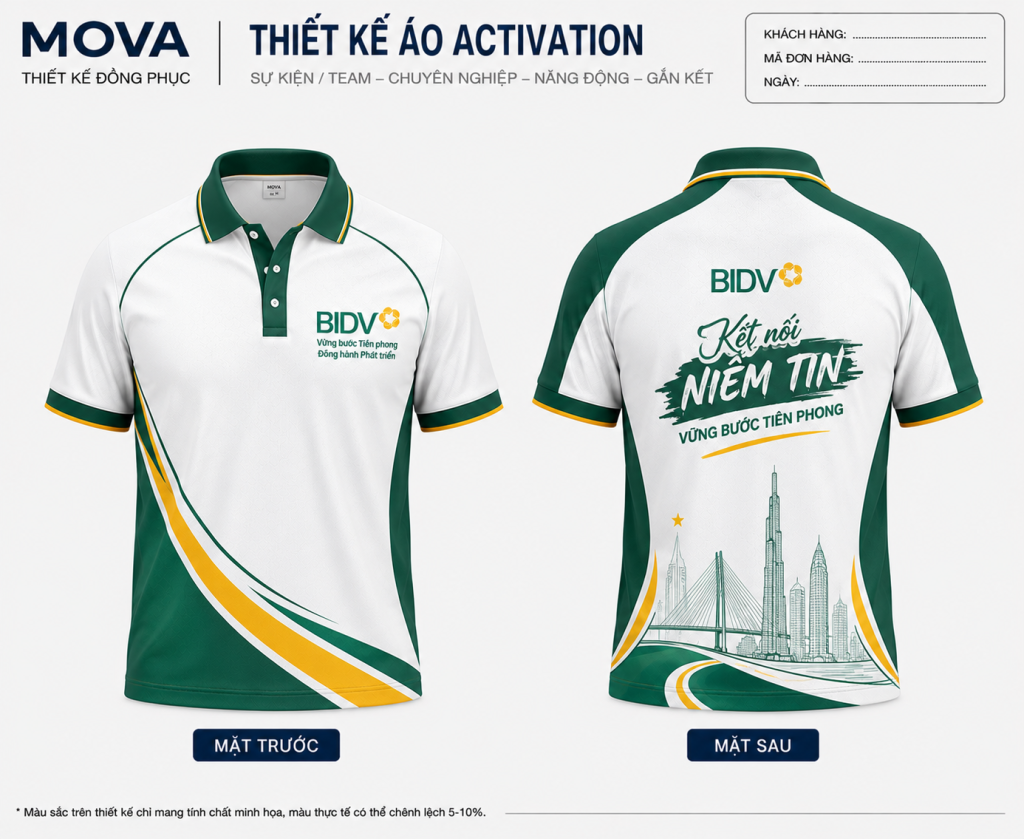 Áo Activation BIDV