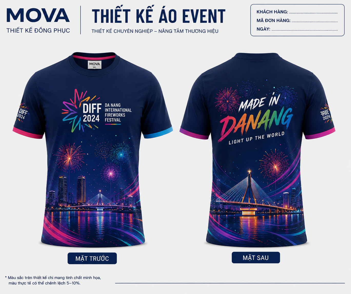 Áo Event DIFF Đà Nẵng 2024