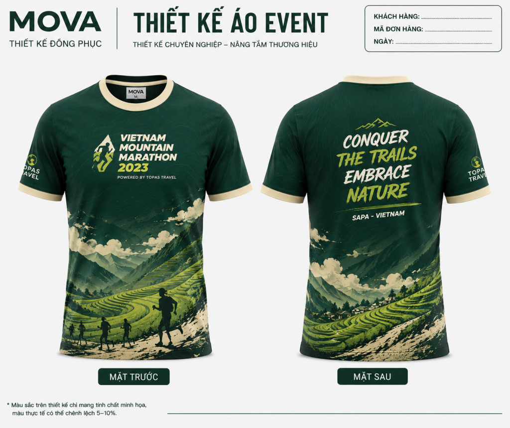Áo Event Vietnam Mountain Marathon 2023
