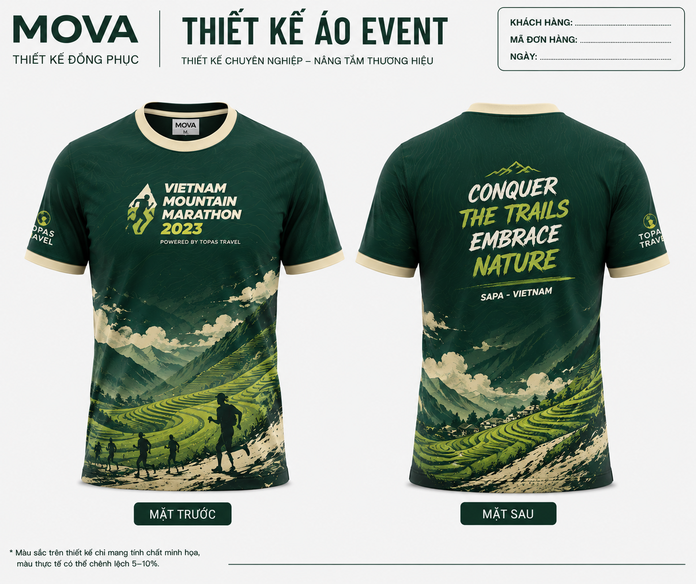 Áo Event Vietnam Mountain Marathon 2023
