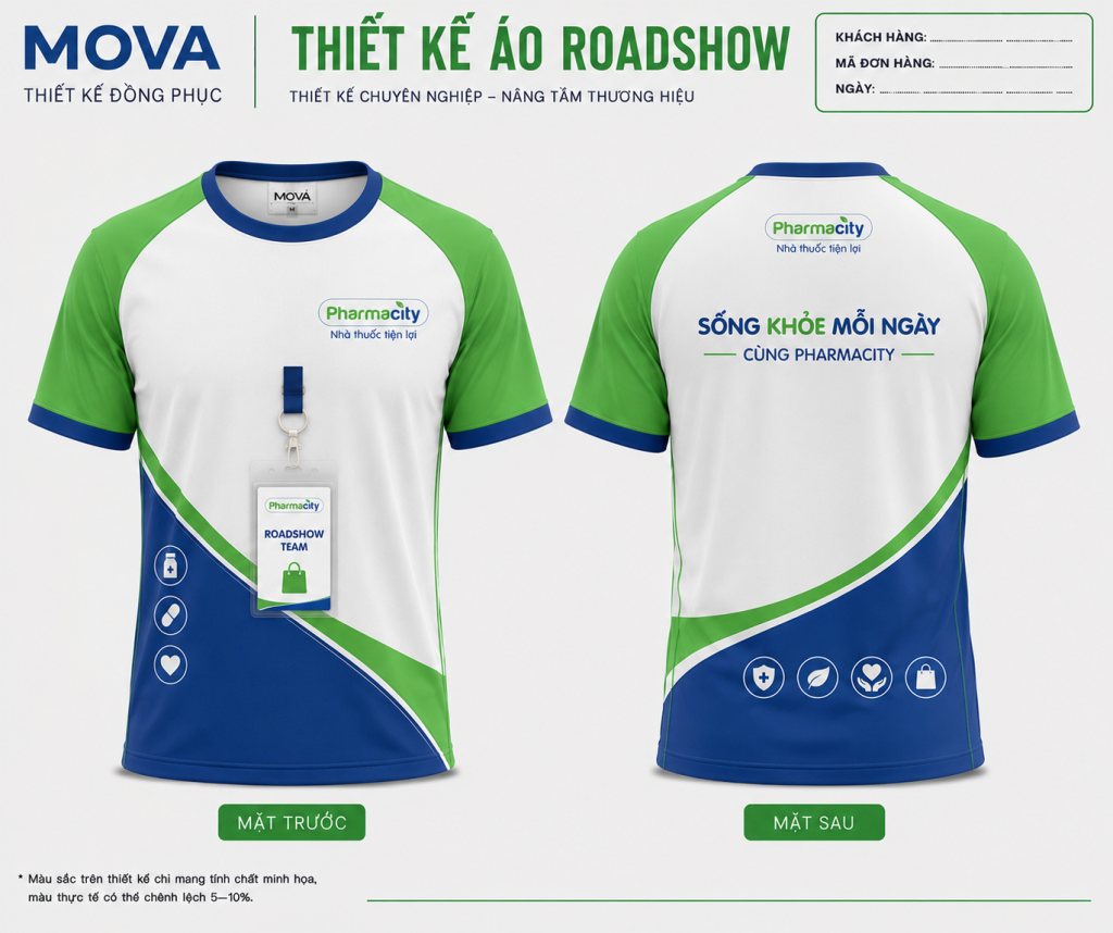 Áo Roadshow Pharmacity