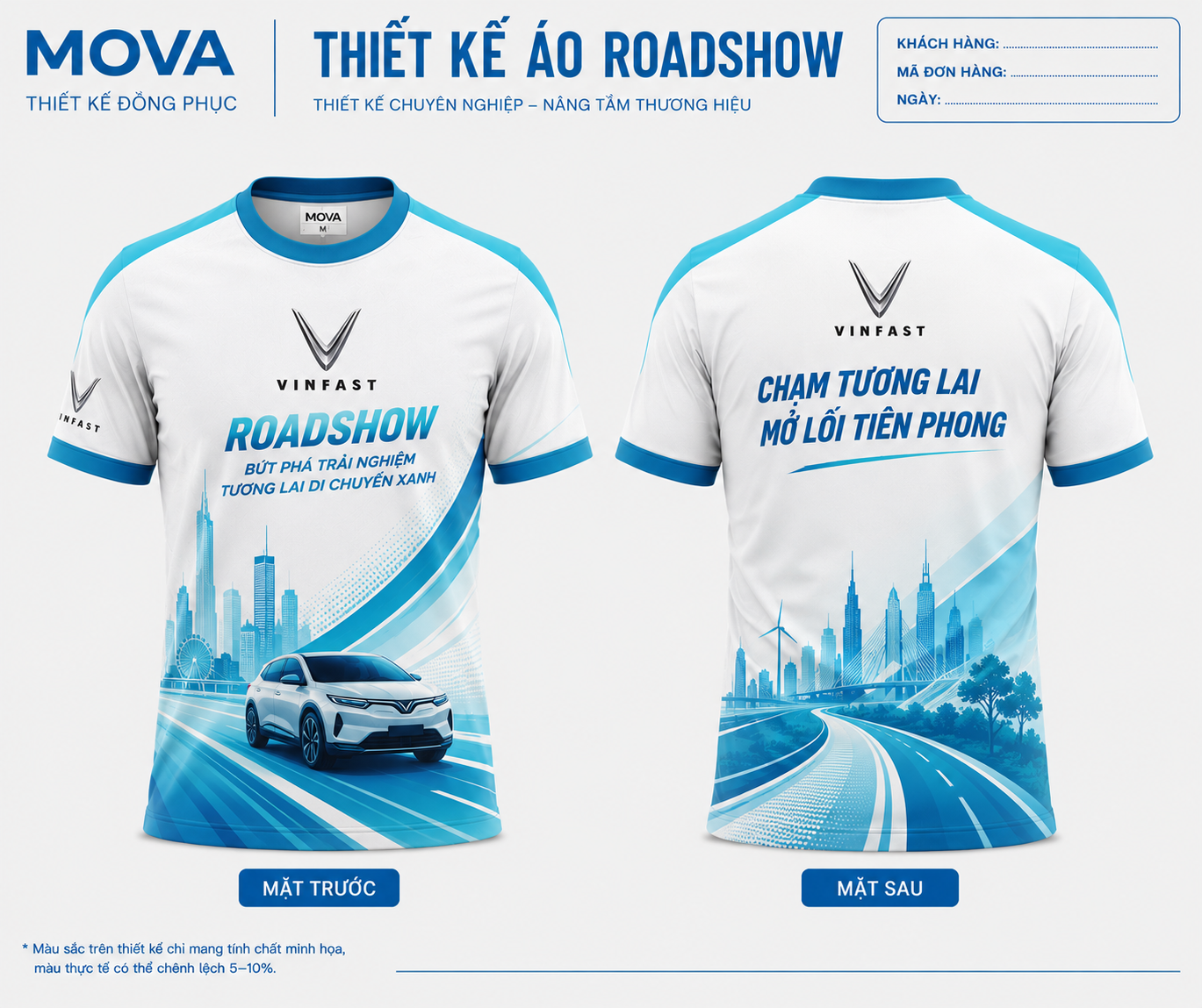 Áo Roadshow VinFast