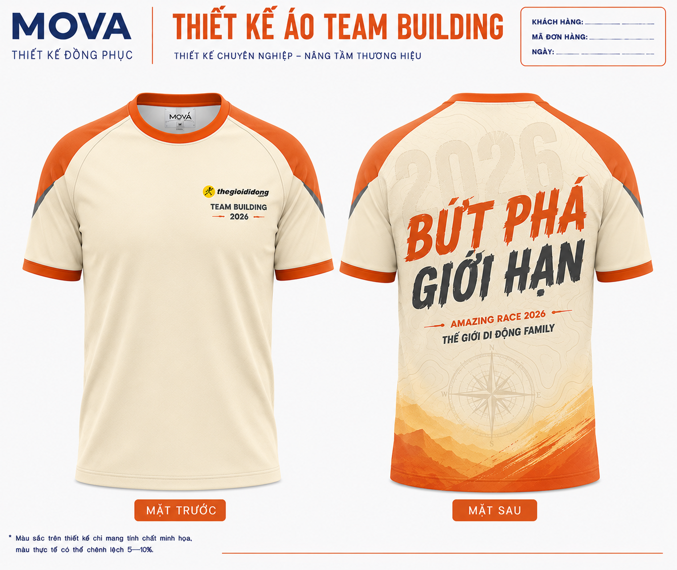 Áo Team Building Thế Giới Di Động