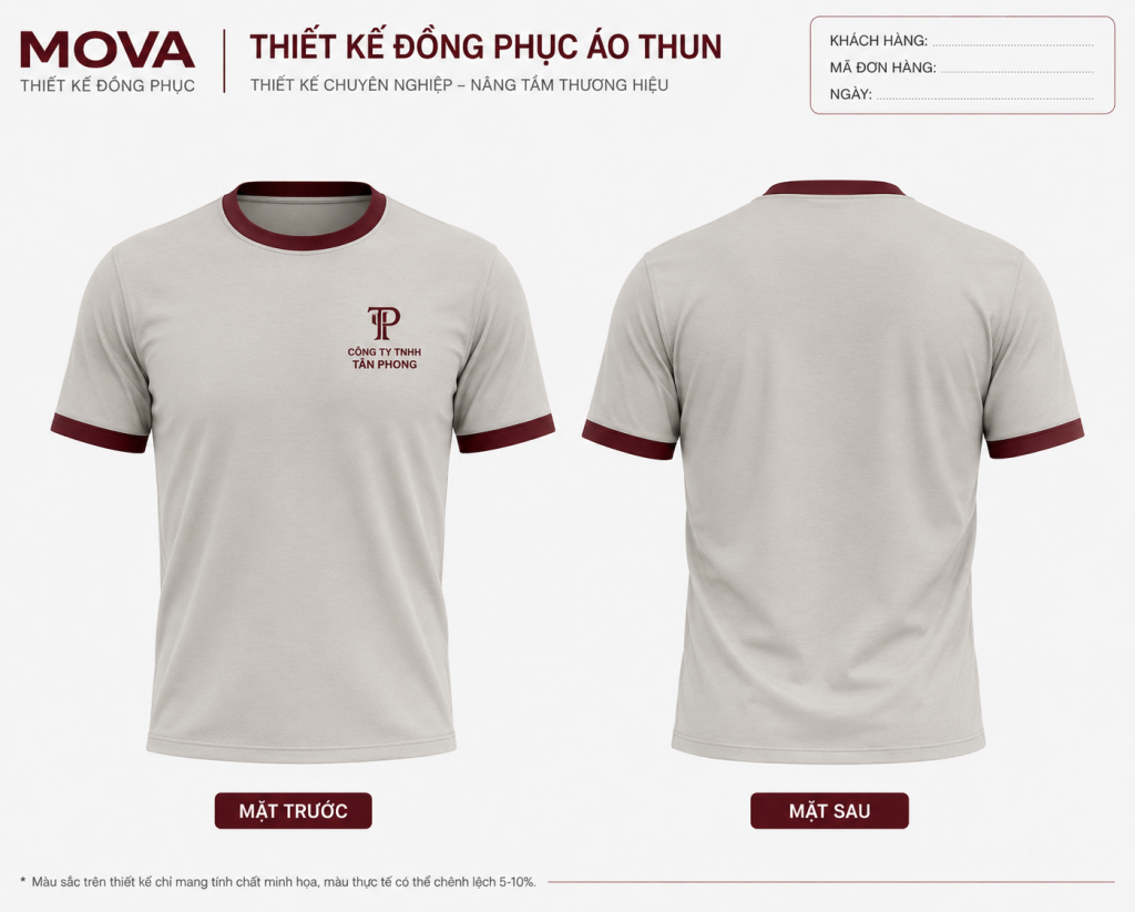 Áo Thun Đồng Phục Tân Phong