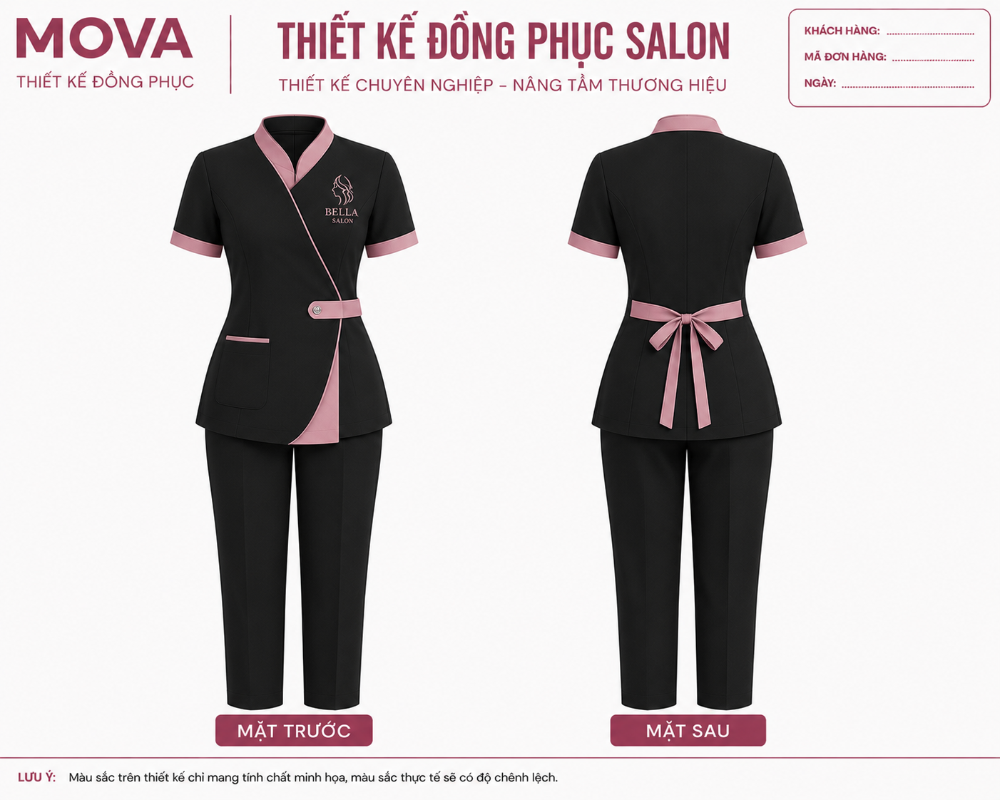 Đồng phục Salon Bella Salon