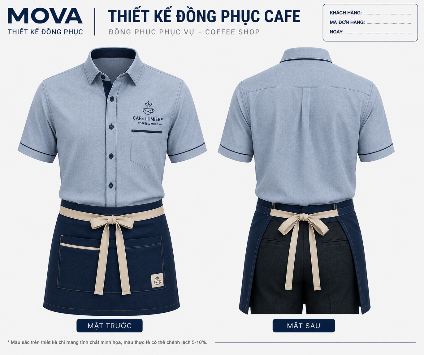 Đồng Phục Cafe Cafe Lumiere