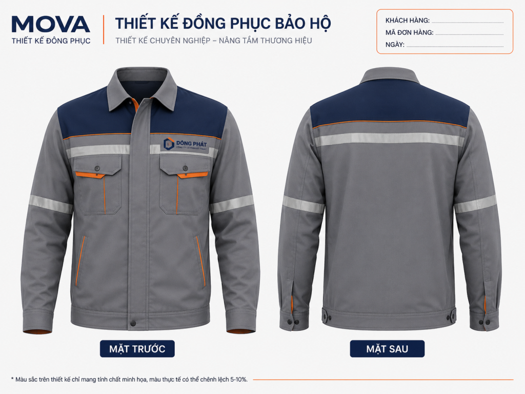 Đồng Phục Bảo Hộ Đông Phát