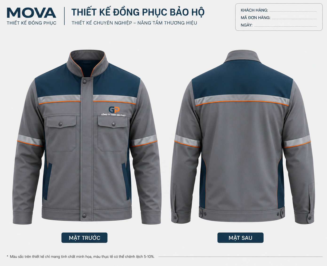 Đồng Phục Bảo Hộ Gia Phát
