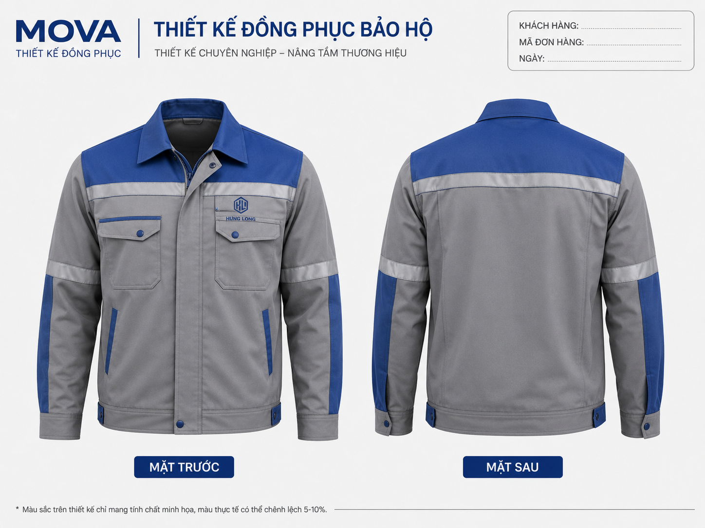 Đồng Phục Bảo Hộ Hưng Long