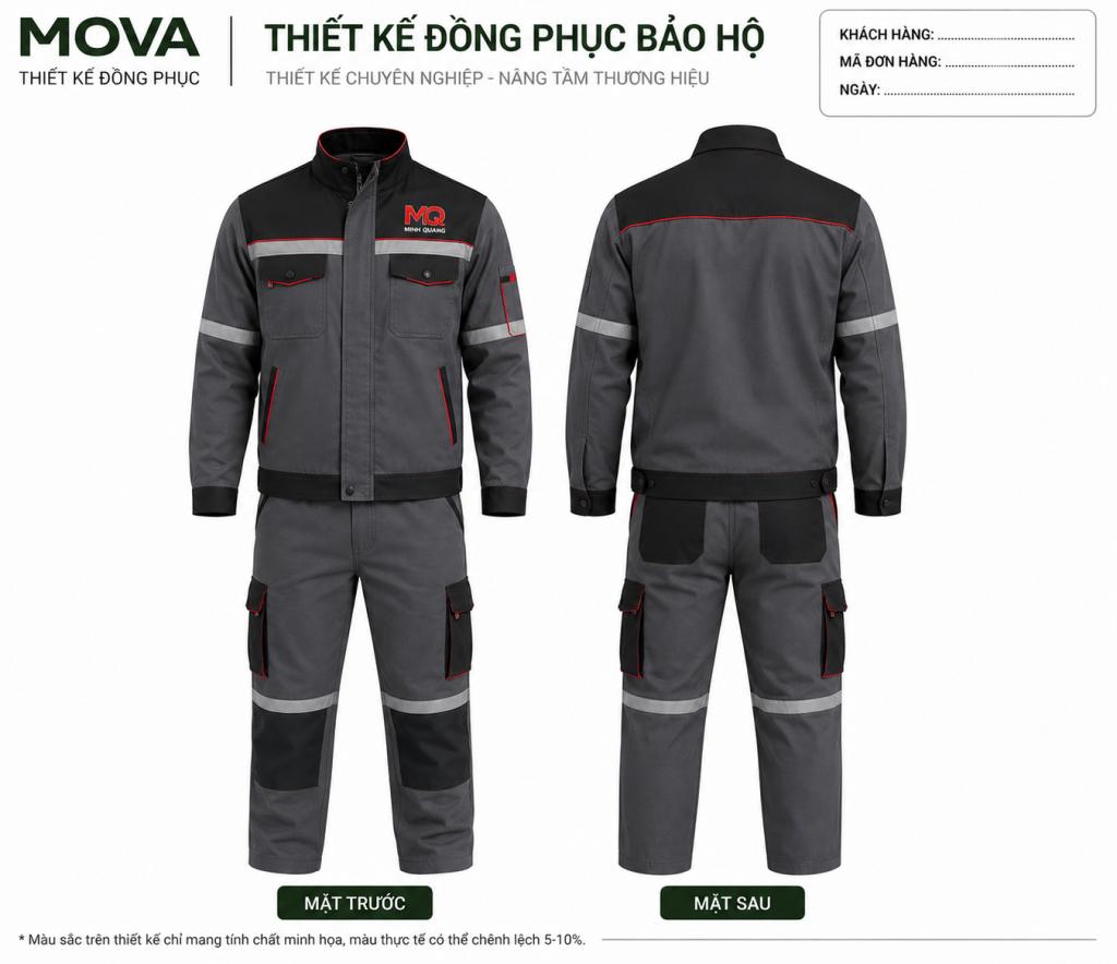 Đồng Phục Bảo Hộ Minh Quang