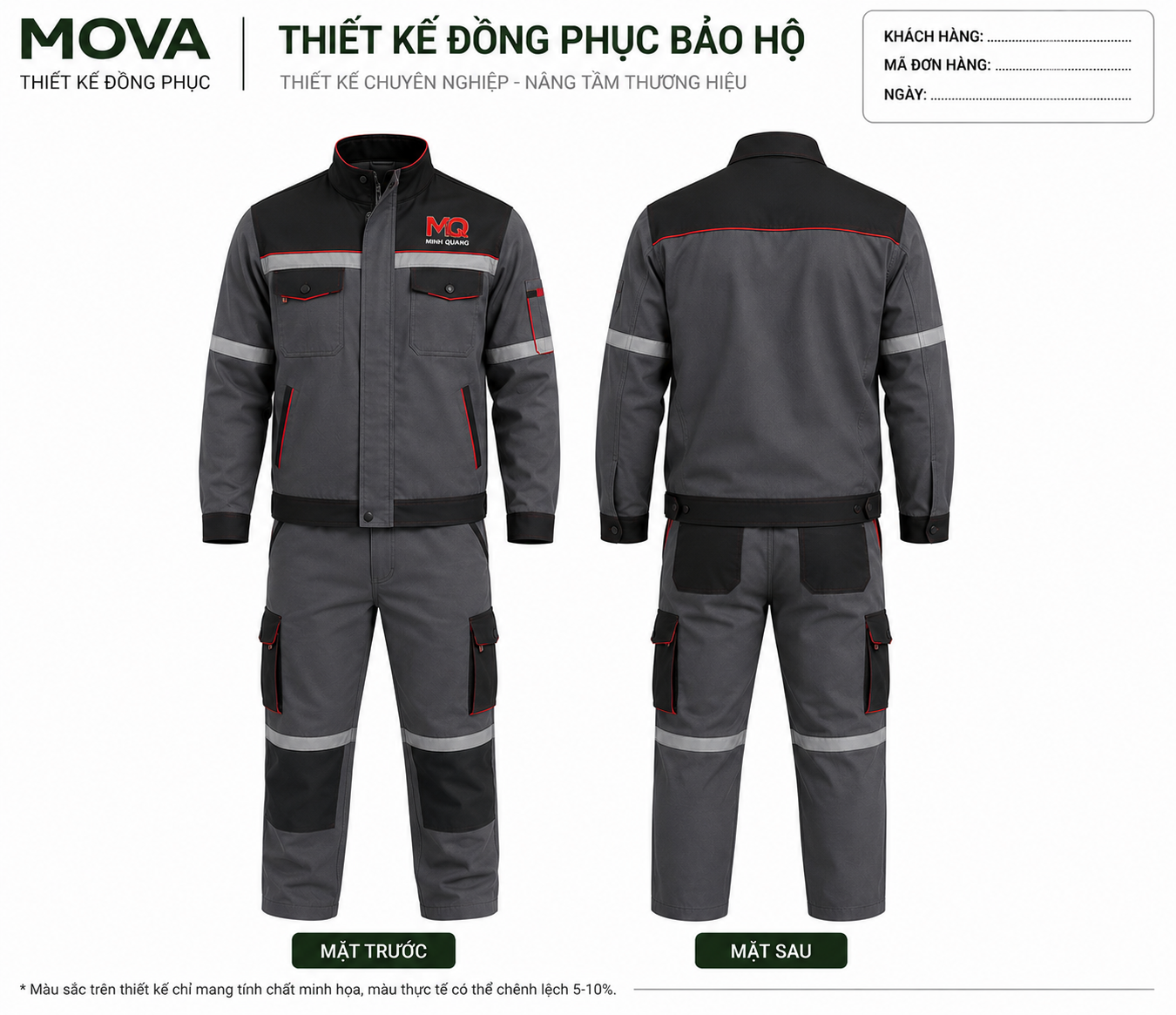 Đồng Phục Bảo Hộ Minh Quang