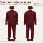 Đồng Phục Bellman Đỏ Đô Royal Palace Hotel & Resort