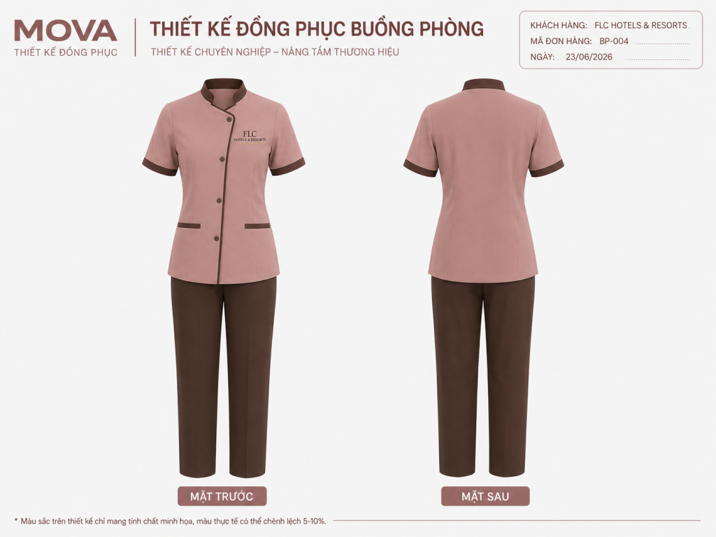 Đồng phục buồng phòng FLC Hotels & Resorts
