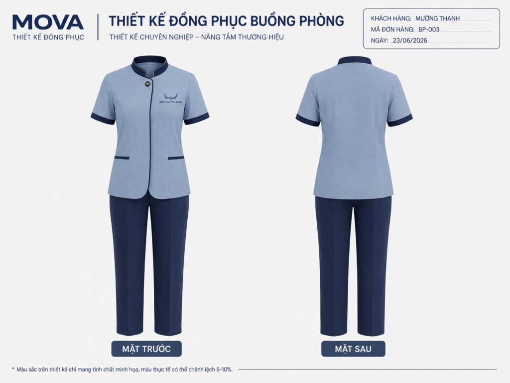 Đồng phục buồng phòng Mường Thanh