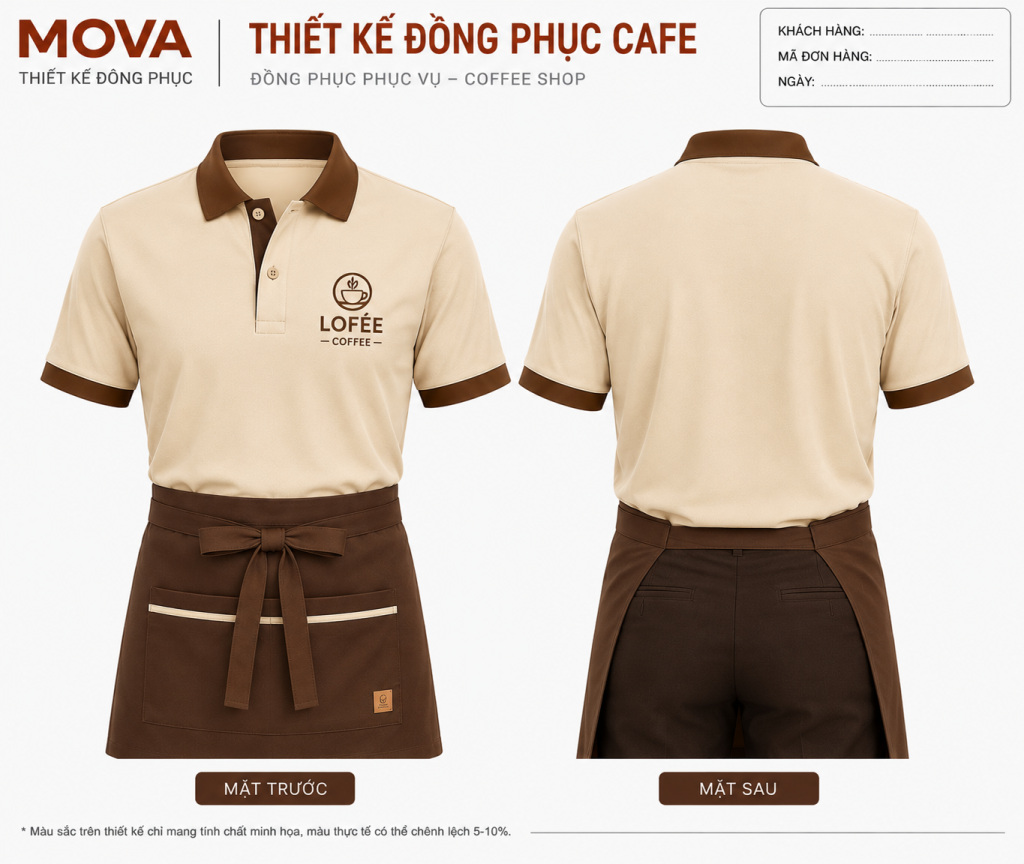 Đồng Phục Cafe Lofee Coffee