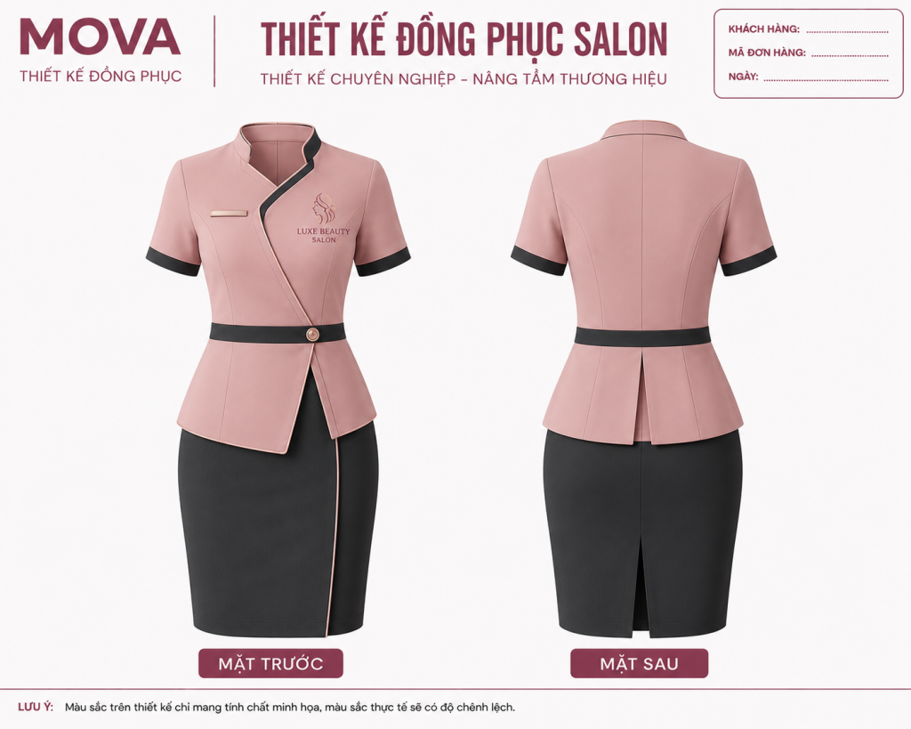 Đồng phục Salon Luxe Beauty Salon