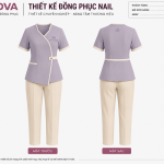Đồng Phục Nail Lavender Nail & Spa
