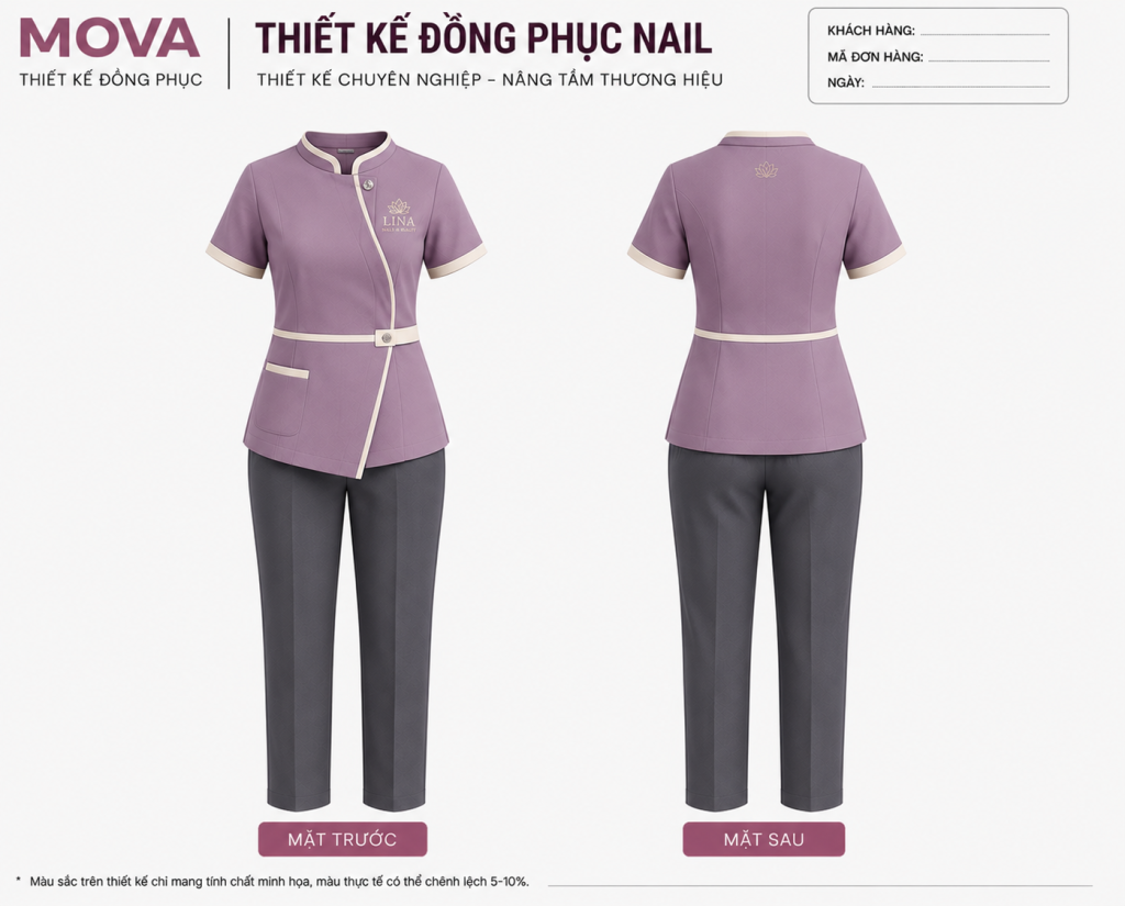 Đồng Phục Nail Lina Nail & Beauty