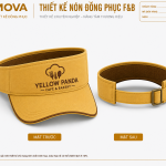 Nón Đồng Phục Yellow Panda Cafe & Bakery