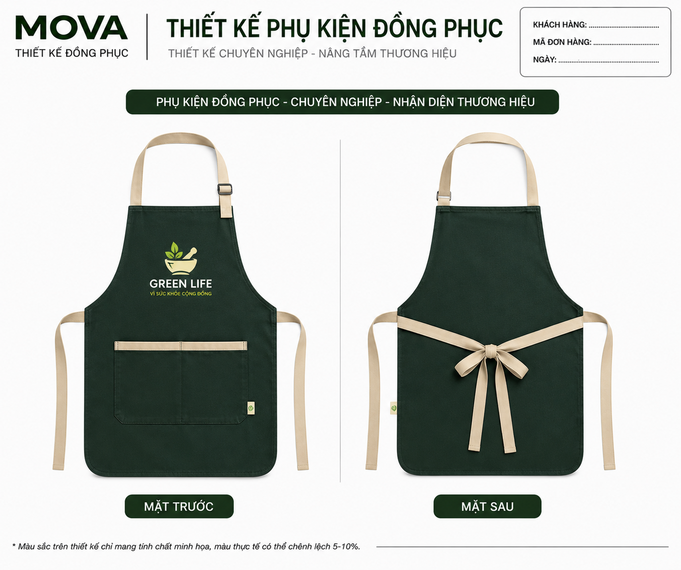 Phụ Kiện Đồng Phục Green Life